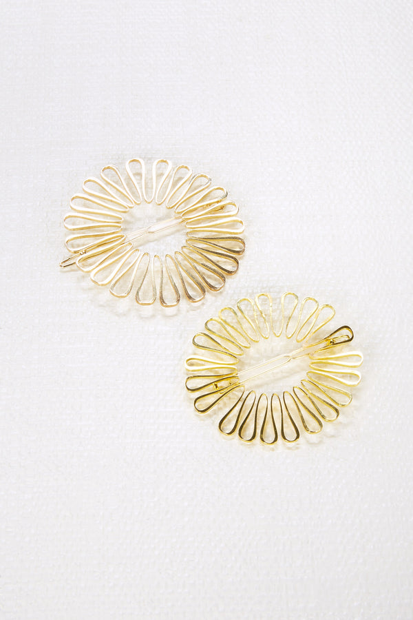 ALONDRA BARRETTE SET - GOLD