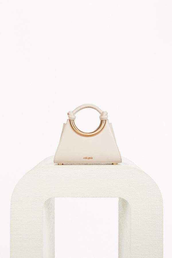 NILA MINI CROSSBODY BAG - OFF WHITE