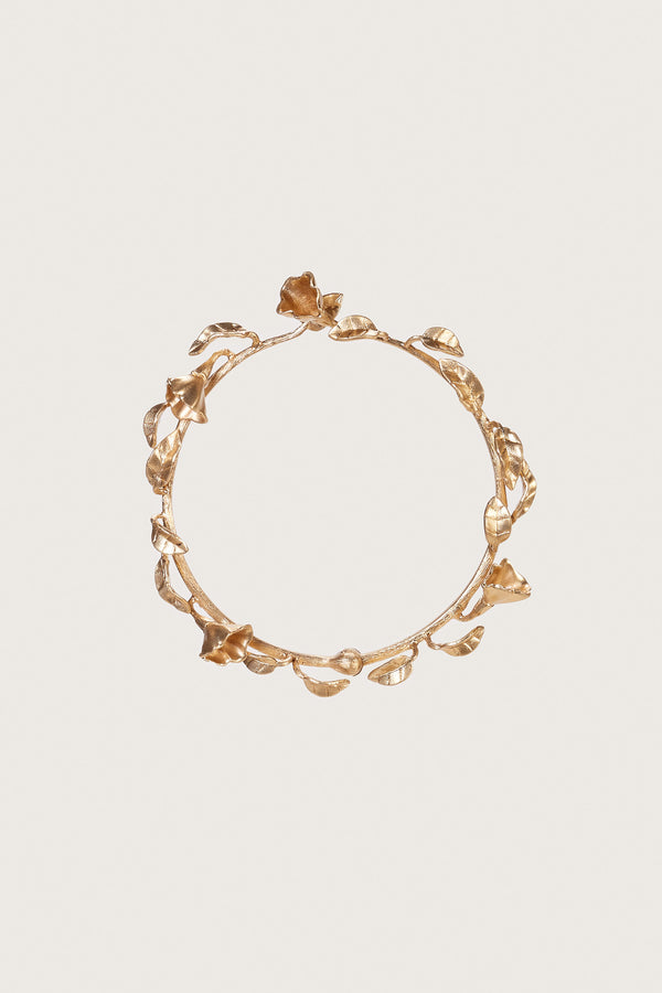 FANA CHOKER - BRUSHED BRASS