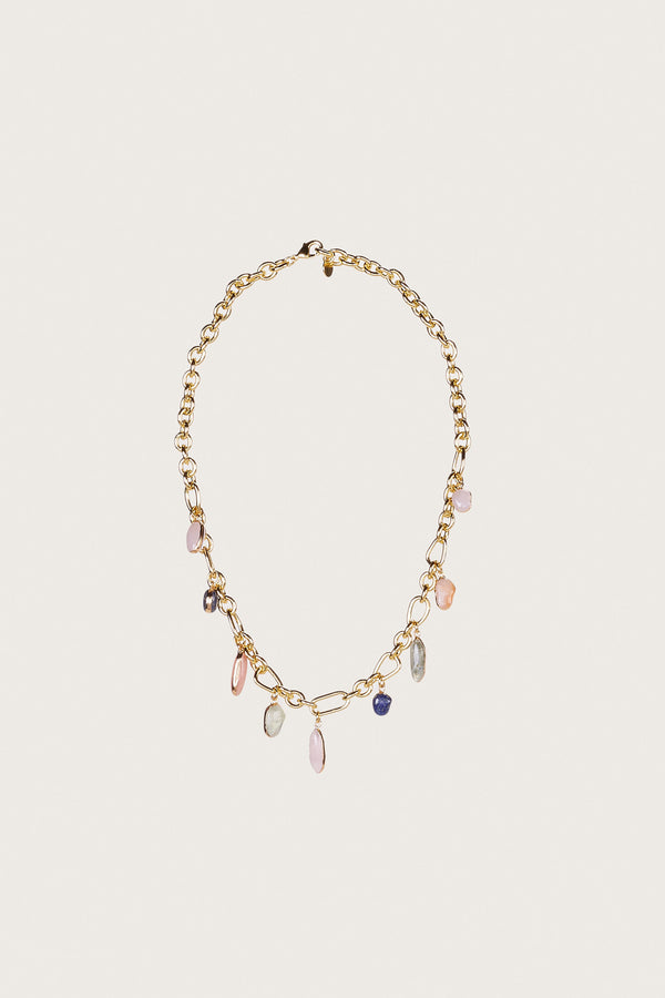 SHANTI CHOKER - PINK MULTI