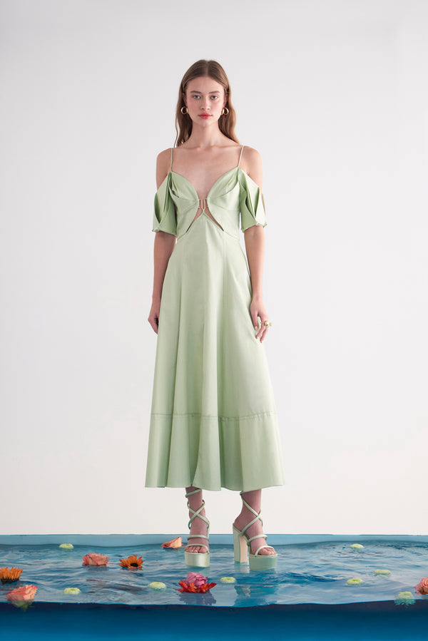 DINA DRESS - JADE