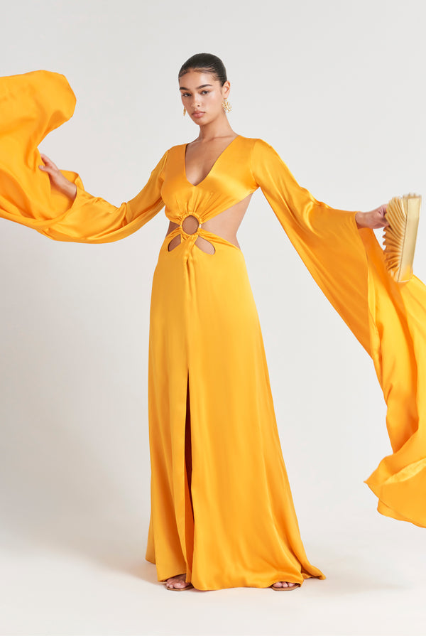 JASMIN GOWN - MARIGOLD