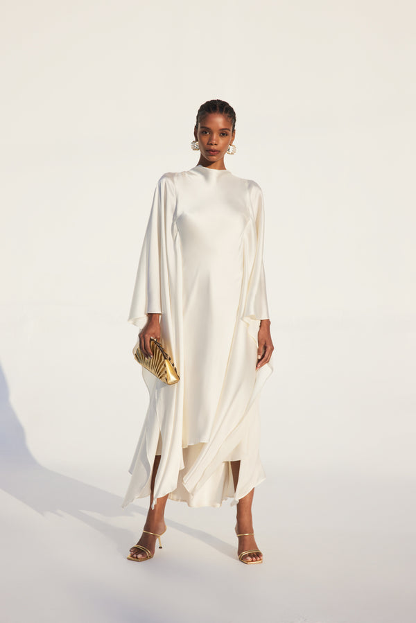 KESIA GOWN - OFF WHITE