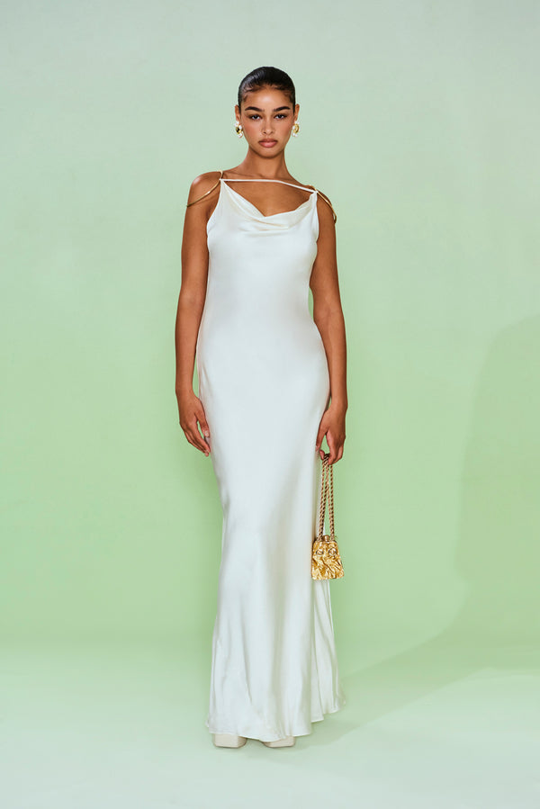 AZAELIA GOWN - OFF WHITE