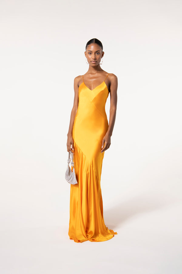 CRISSY GOWN - MARIGOLD