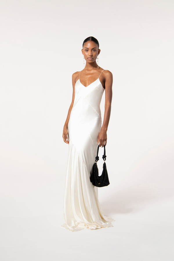 CRISSY GOWN - OFF WHITE