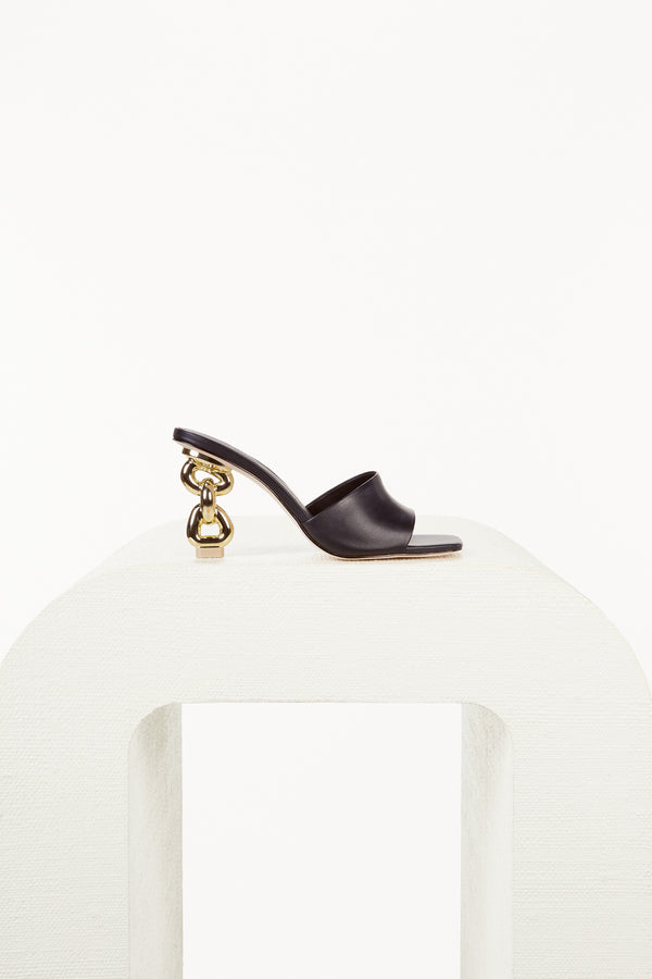 MISHA SANDAL - BLACK