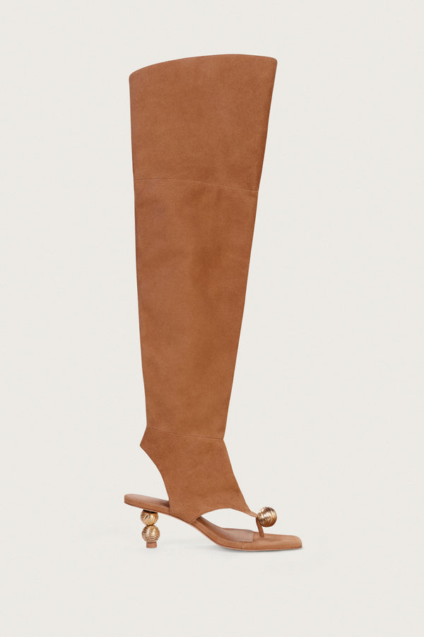 SHENAZ SANDAL - CAMEL