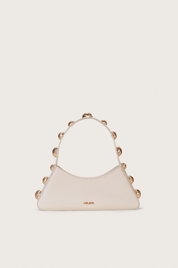 BIJAN SHOULDER BAG - OFF WHITE