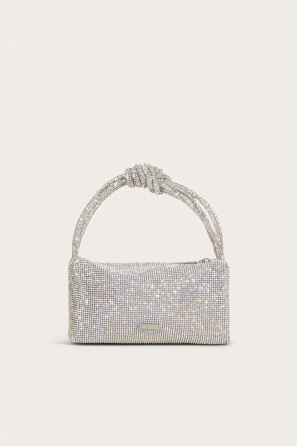 SIENNA MINI RHINESTONE BAG - CLEAR