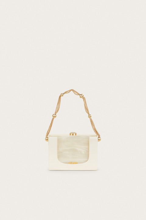 ADRIENNE NANO TOP HANDLE - IVORY