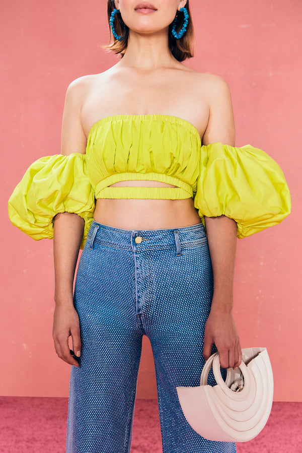 CARLY TOP - CITRON